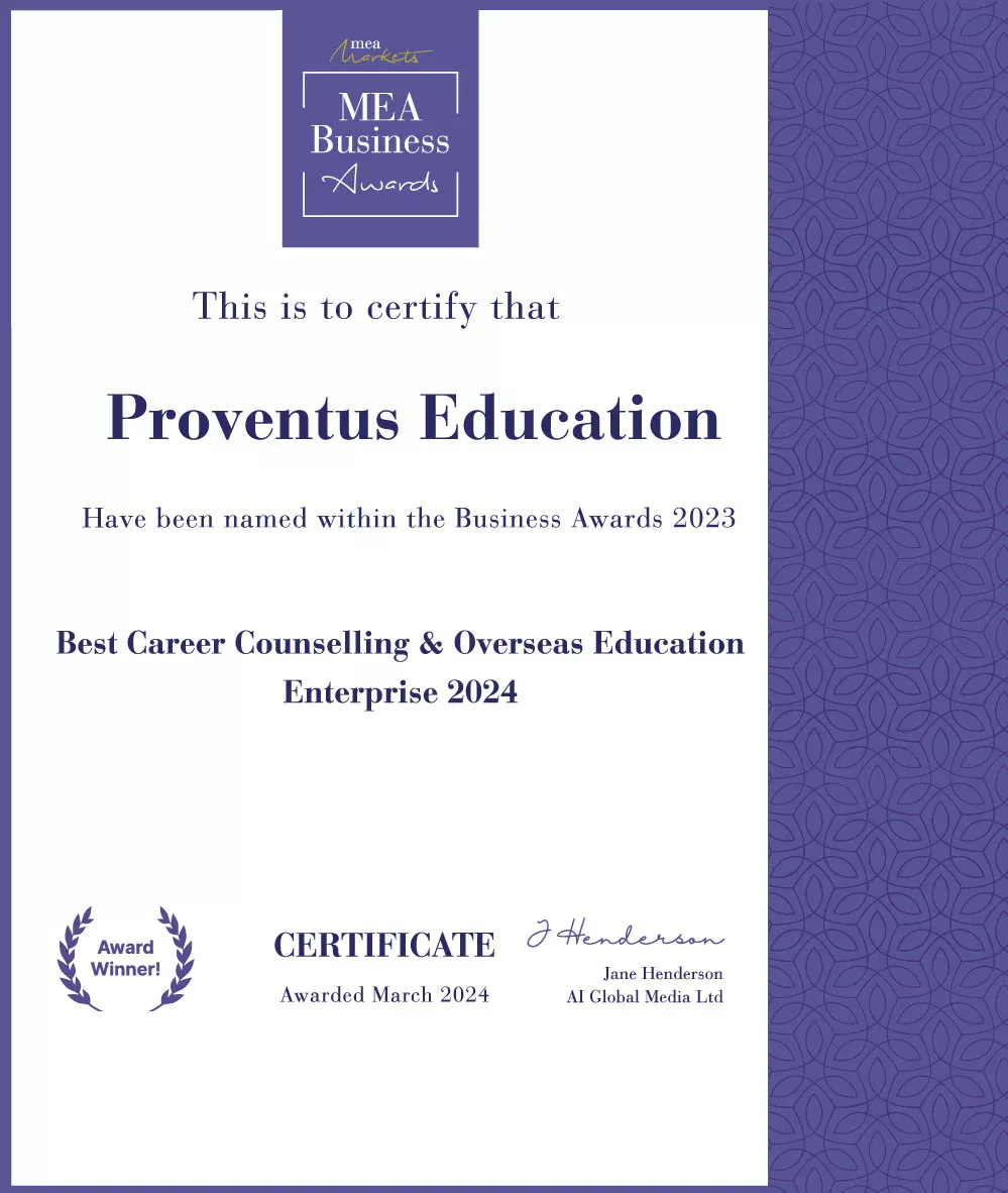 Certified Education Consultant - Proventus